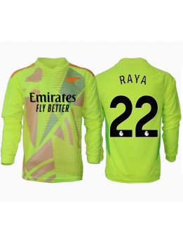 Arsenal David Raya #22 Målvakt Replika Hemmakläder 2024-25 Långärmad